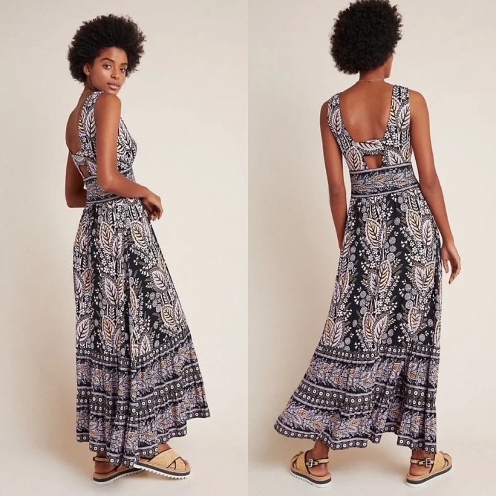ANTHROPOLOGIE Maeve Giulietta Maxi Dress